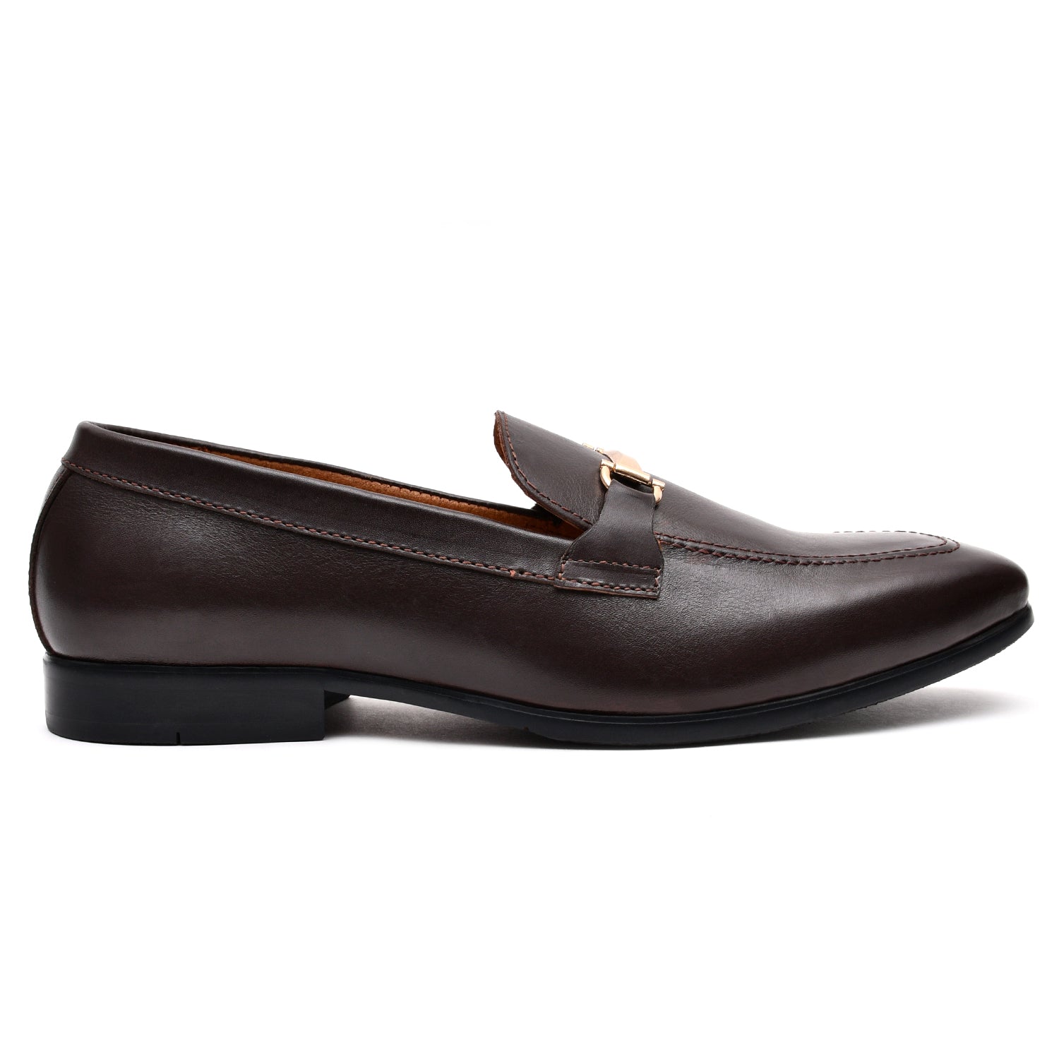 LEATHER SHOES - HB-04 BROWN