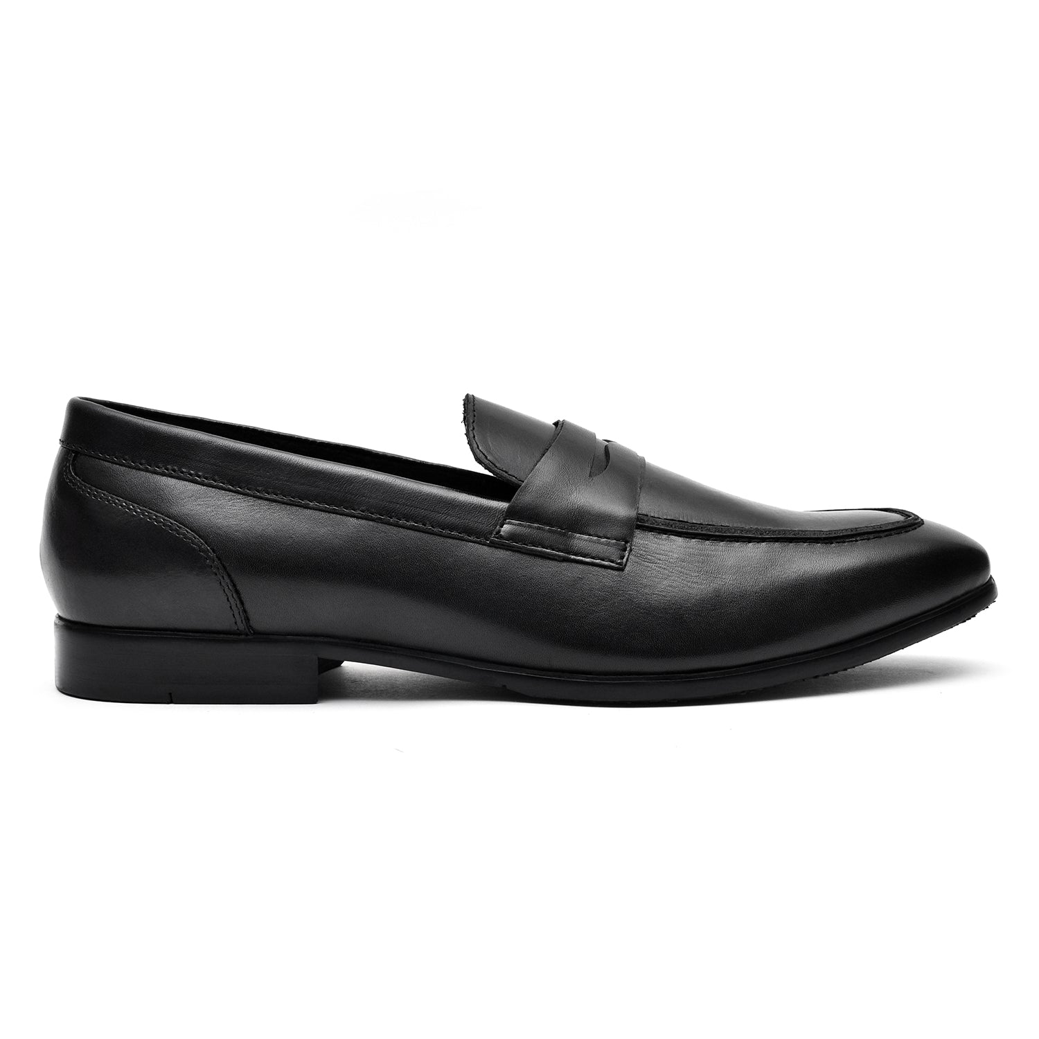 LEATHER SHOES - HB-05 BLACK