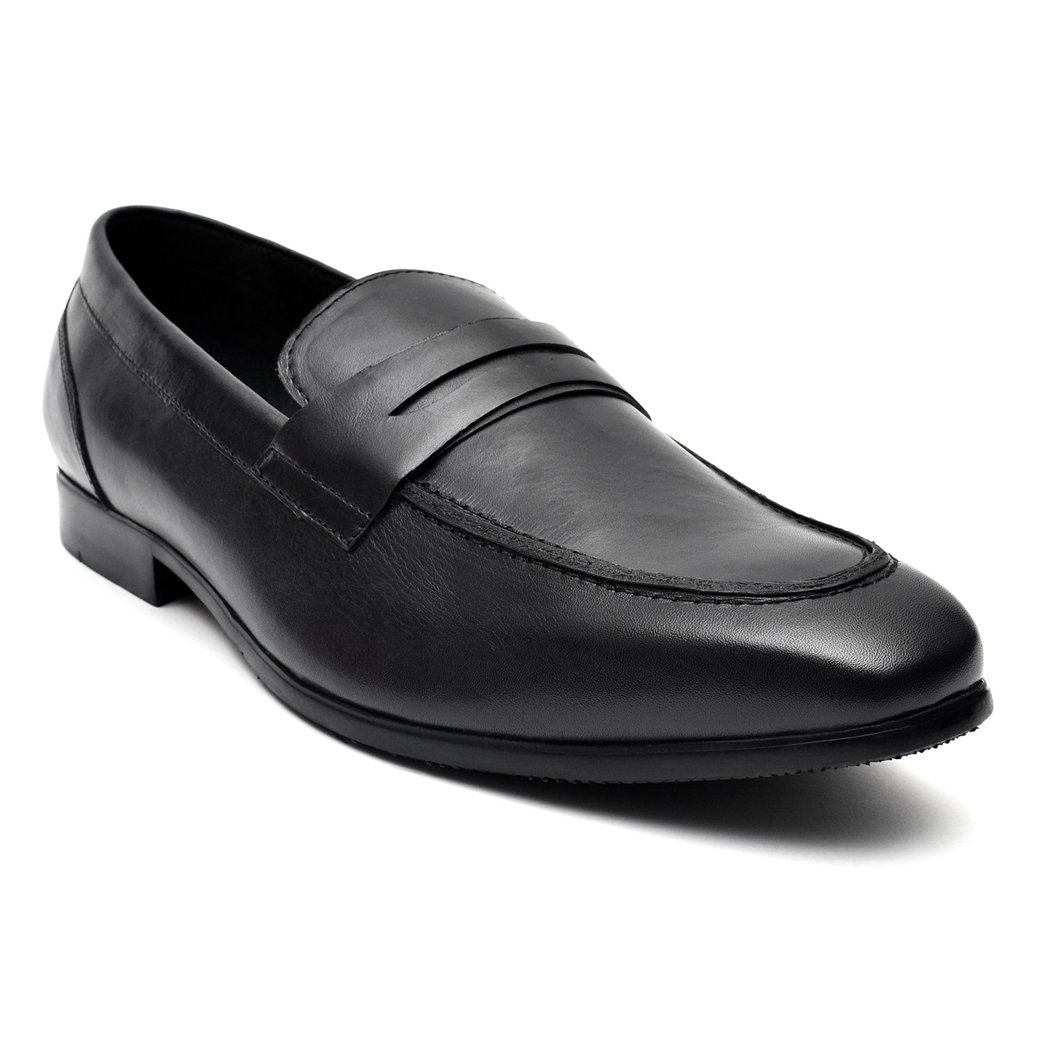 LEATHER SHOES - HB-05 BLACK