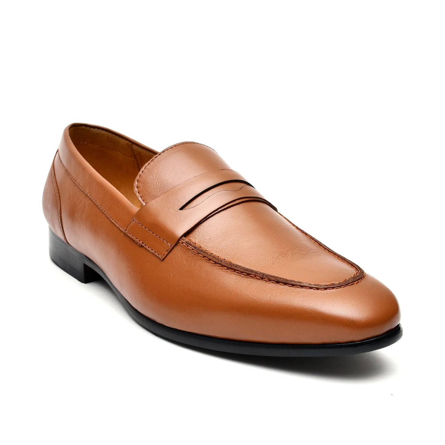 LEATHER SHOES - HB-05 TAN
