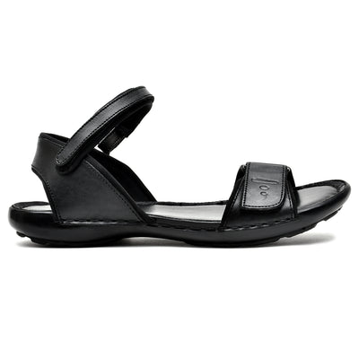 LEATHER SANDAL - HJ-001 BLACK