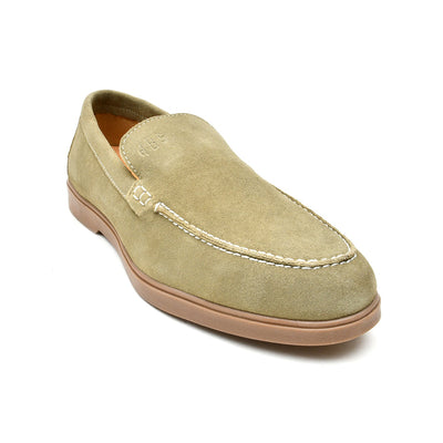 LEATHER SHOES - LBY-003 CREAM