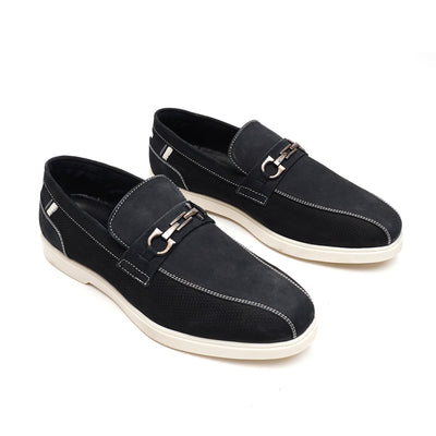 LEATHER SHOES - LBY-052 BLACK