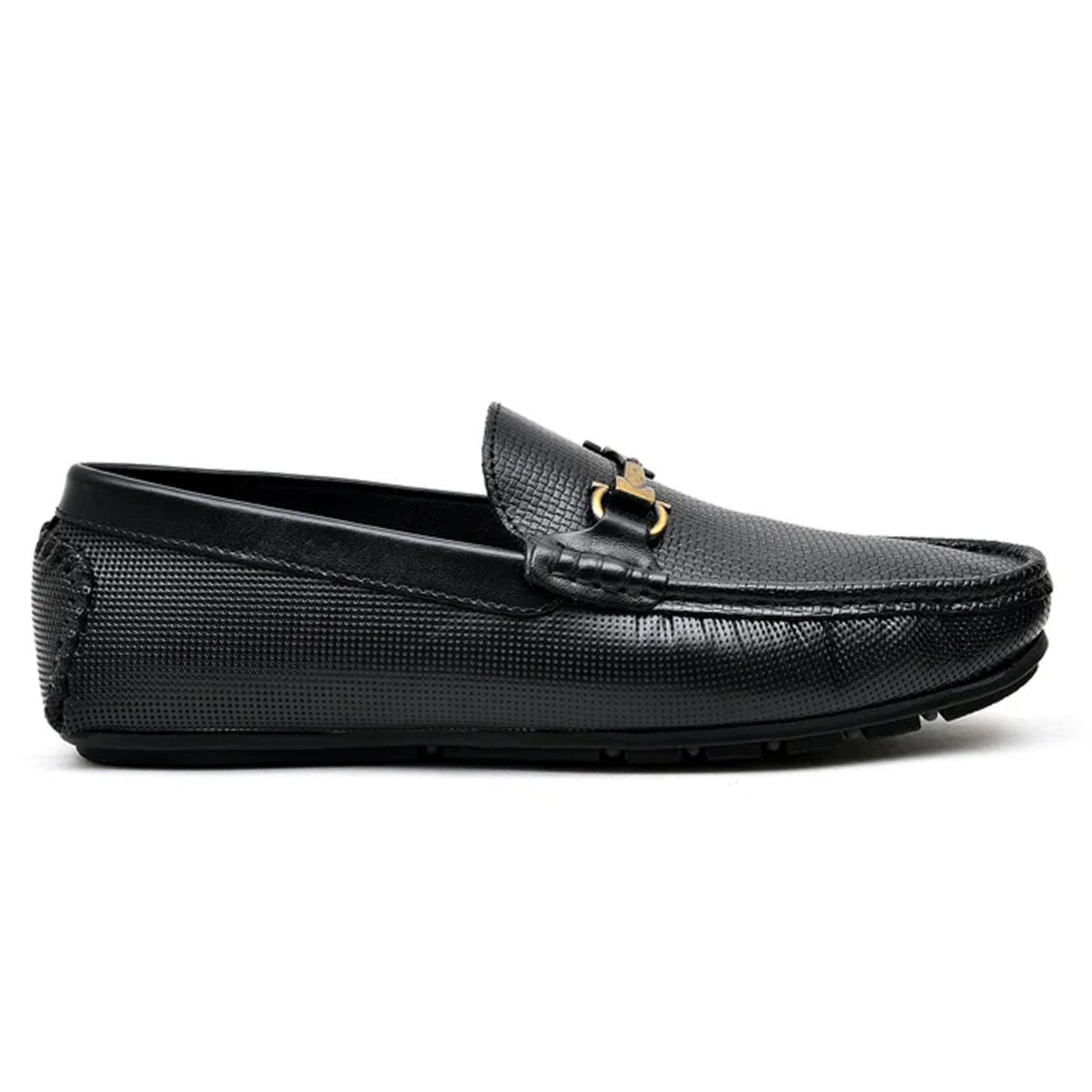 LEATHER SHOES - LFL-203 BLACK