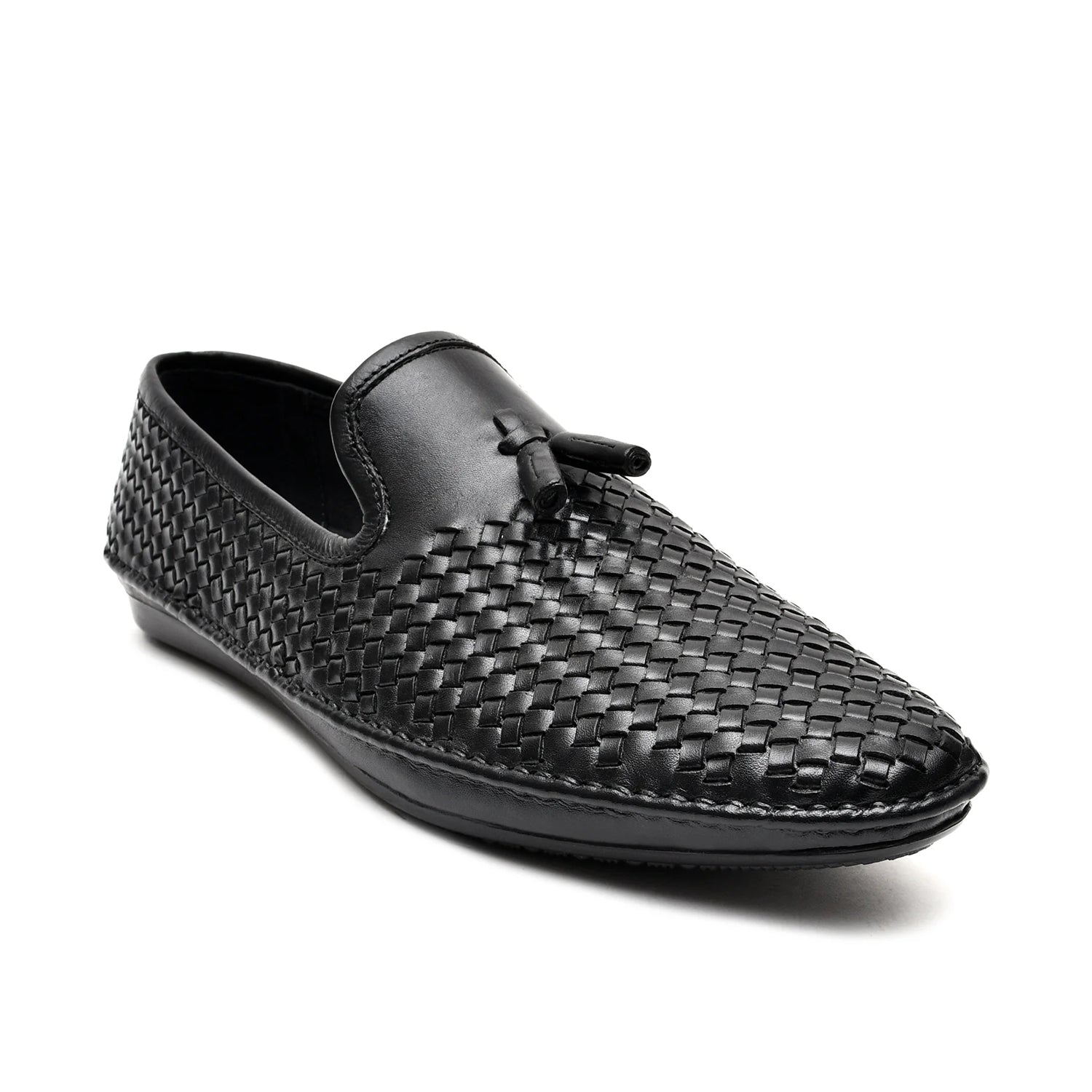 LEATHER SHOES - LGO-01 BLACK