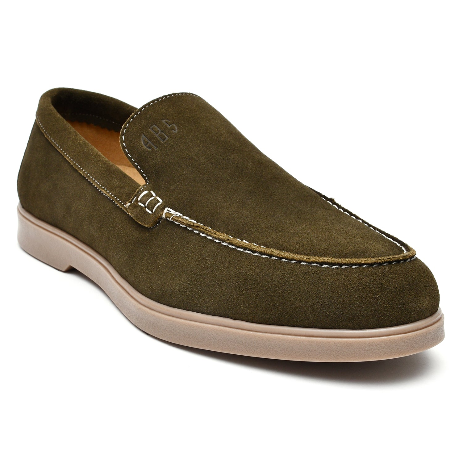 LEATHER SHOES LBY-003 GREEN - Main Image