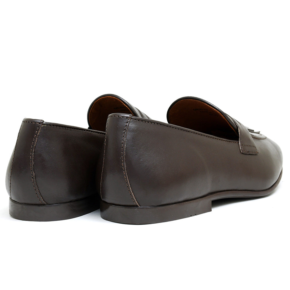 LEATHER SHOES - MICHAEL-013 BROWN