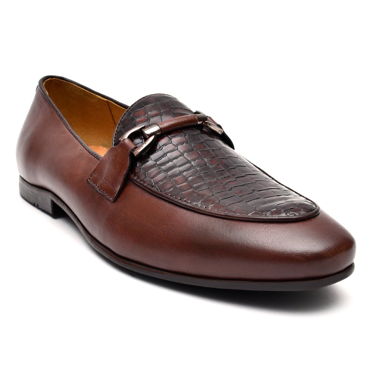 LEATHER SHOES - MICHAEL-024 BROWN