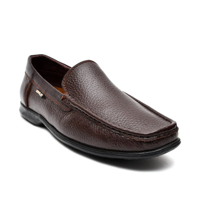 LEATHER SHOES - MD-9752 BROWN