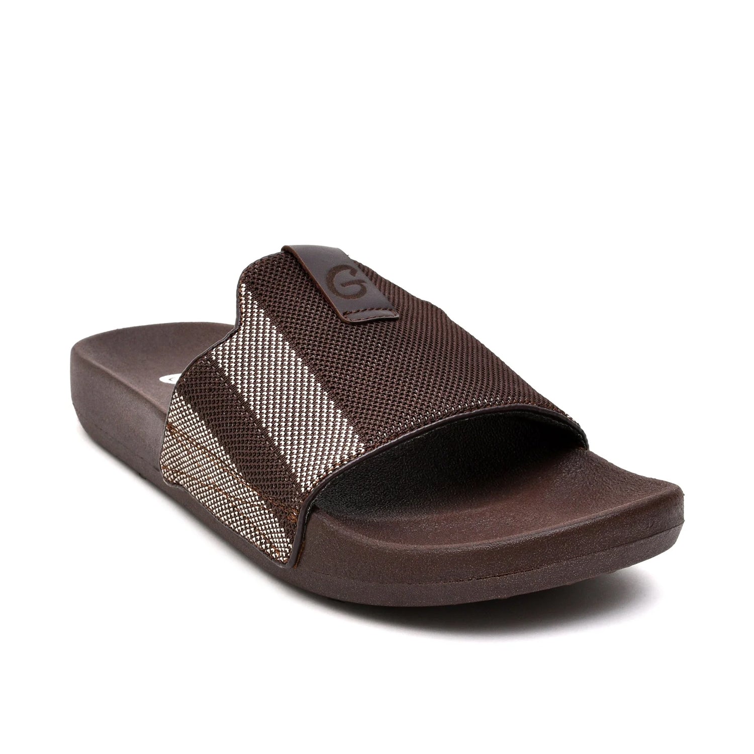 LEATHER SLIPPER - MOOD-061 BROWN