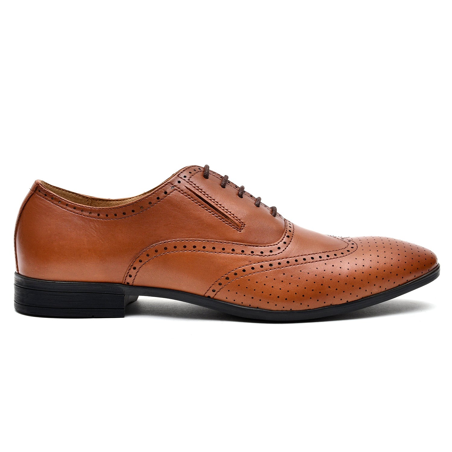 LEATHER SHOES - NCF-022 TAN