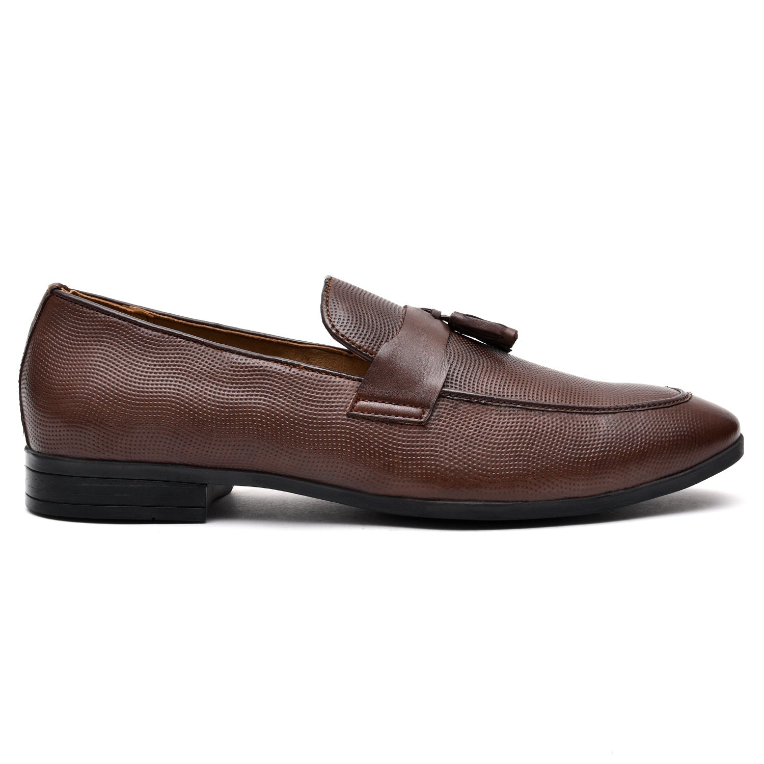 LEATHER SHOES - NCF-023 BROWN