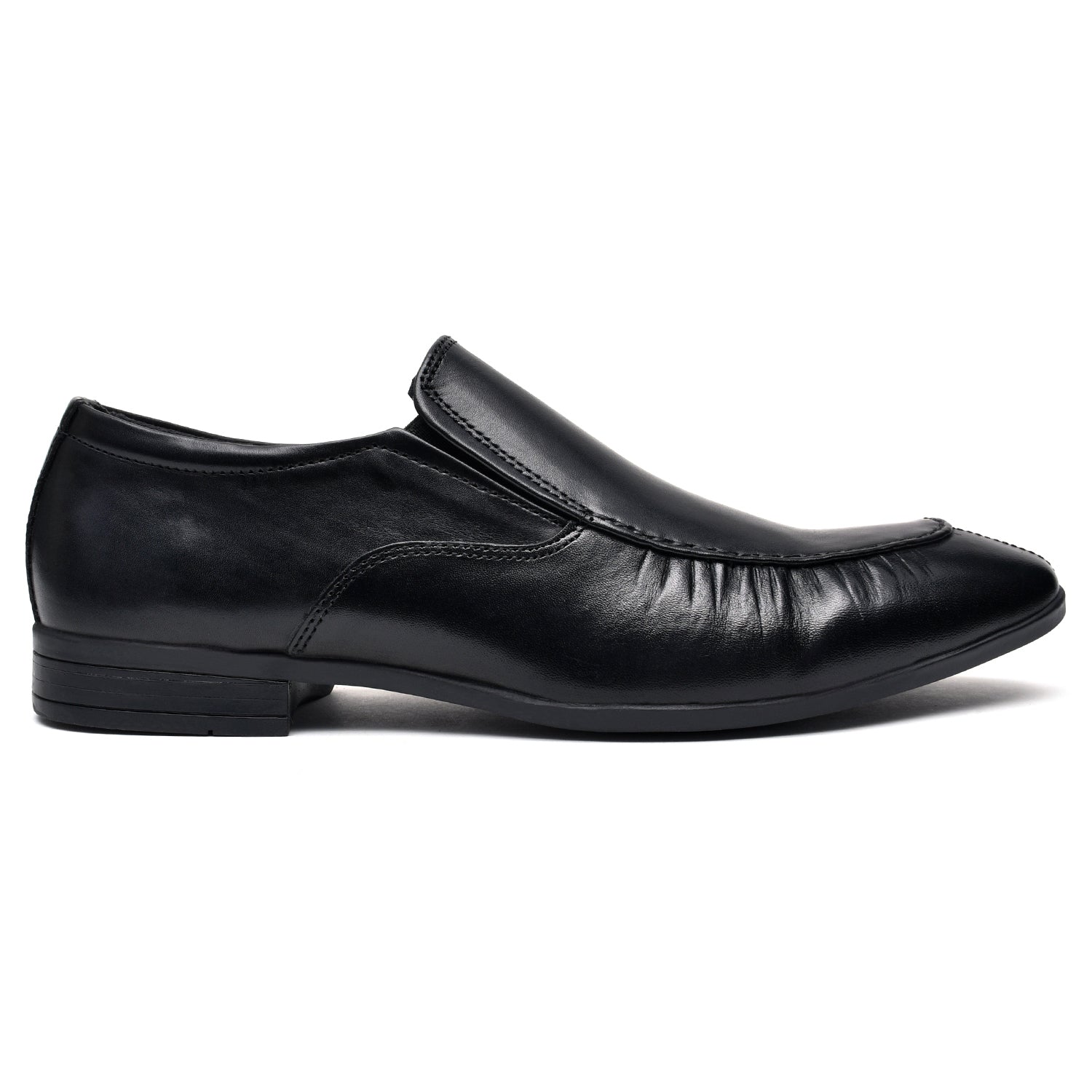 LEATHER SHOES - NCF-28 BLACK
