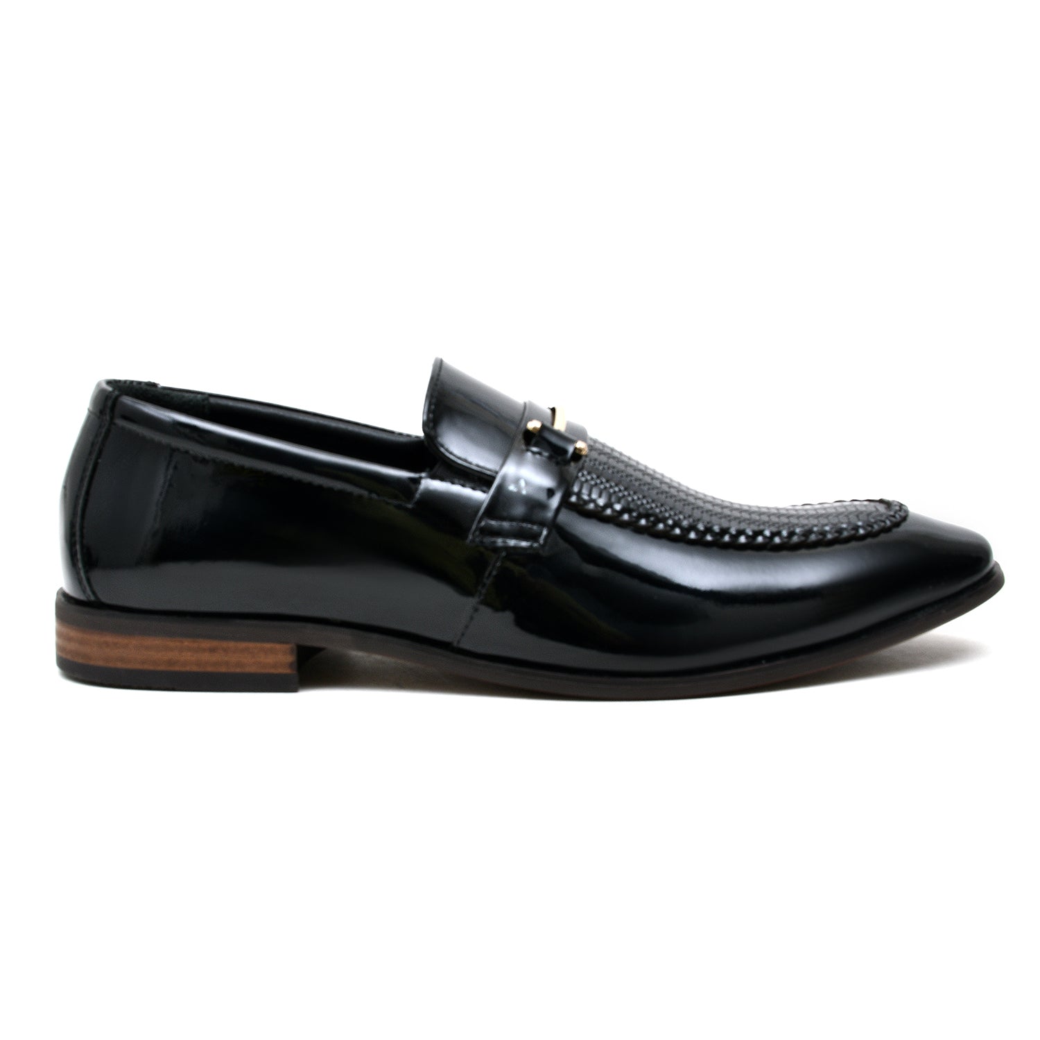 LEATHER SHOES - NCF40 BLACK