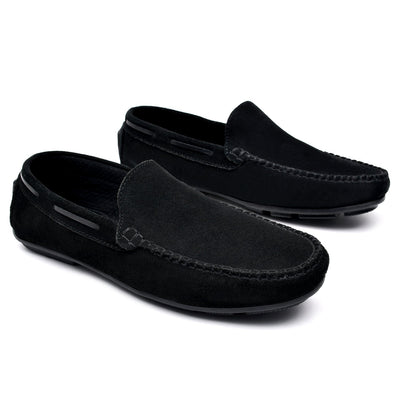 LEATHER SHOES - ND-002 BLACK