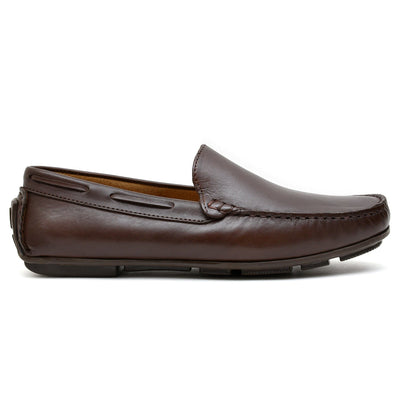 LEATHER SHOES - ND-003 BROWN