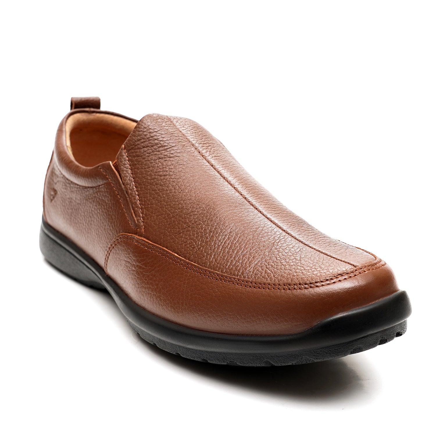 LEATHER SHOES - RUNNER-062 TAN