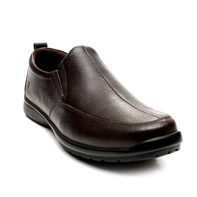 LEATHER SHOES - RUNNER-062 BROWN