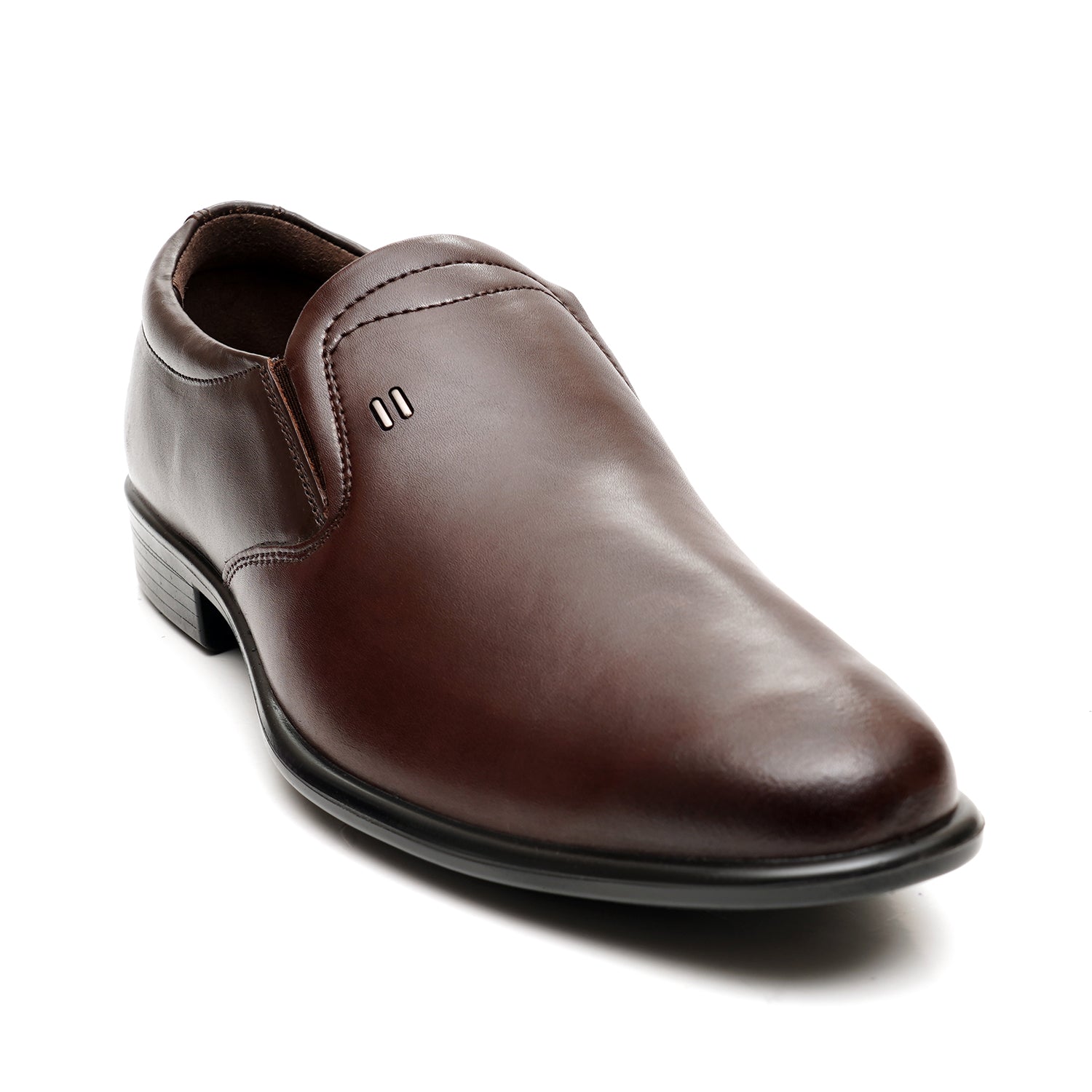 LEATHER SHOES - MSA-11 BROWN