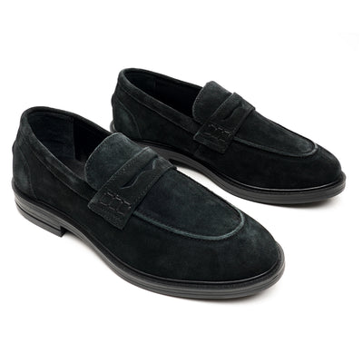 LEATHER SHOES - JOW-001 BLACK