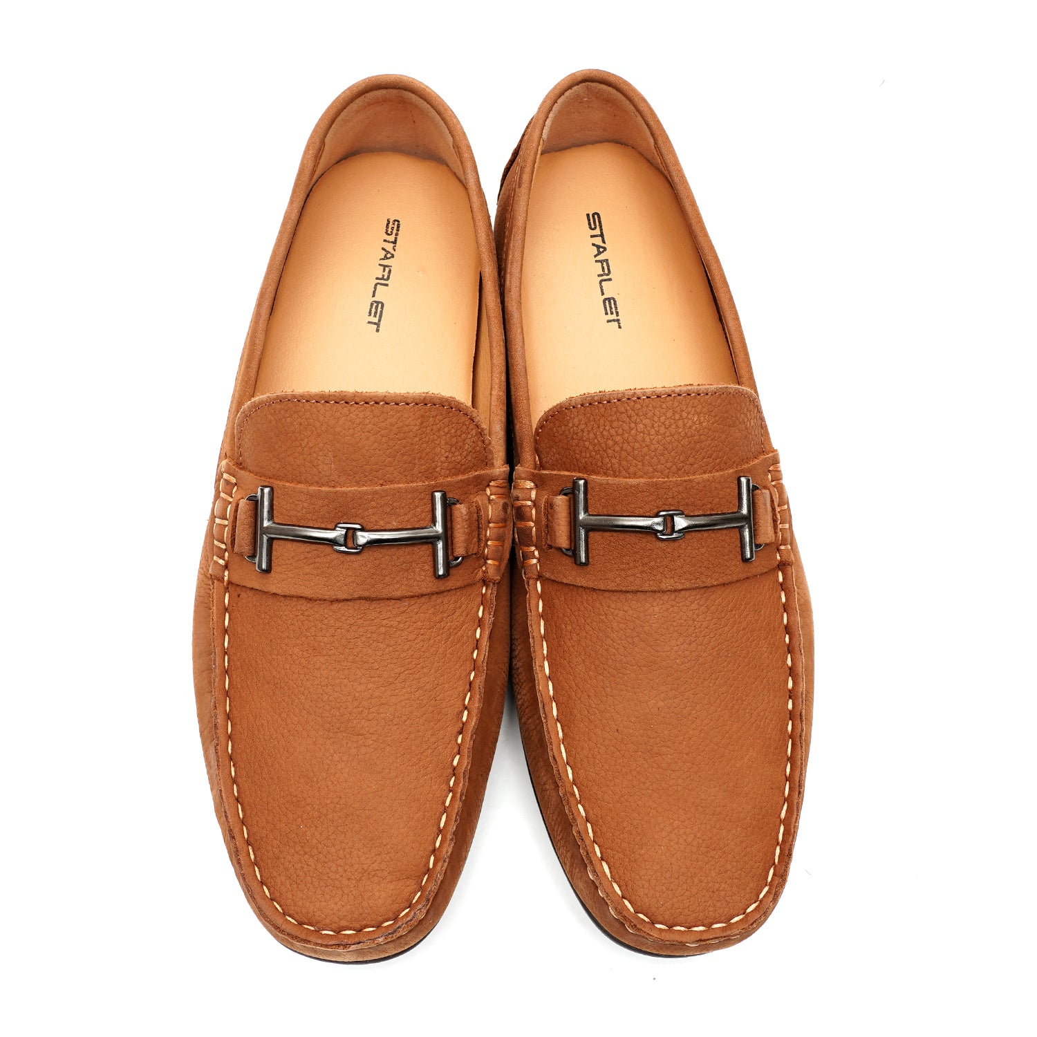 LEATHER SHOES - FLD-04 MUSTARD