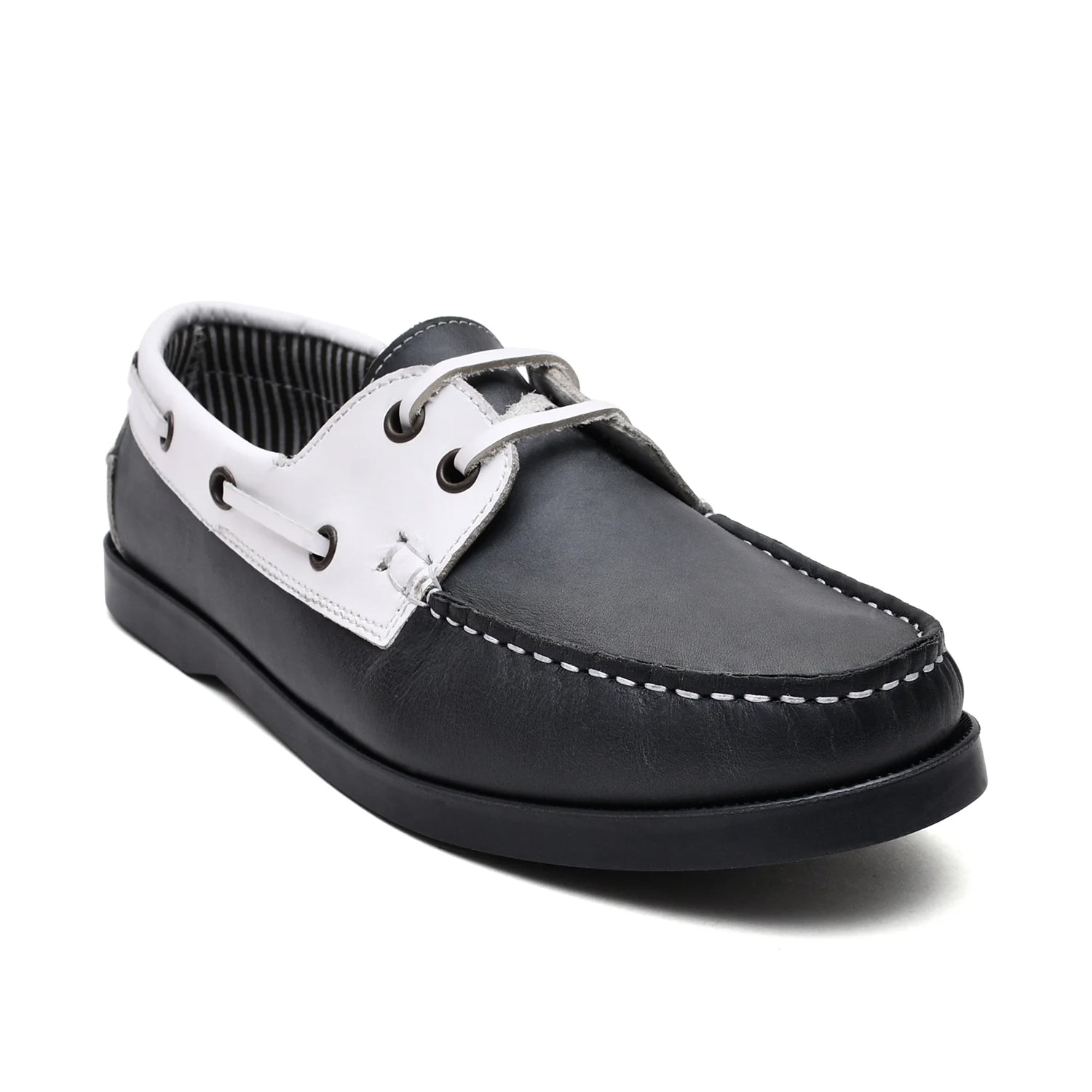 LEATHER SHOES - NS-02 WHITE