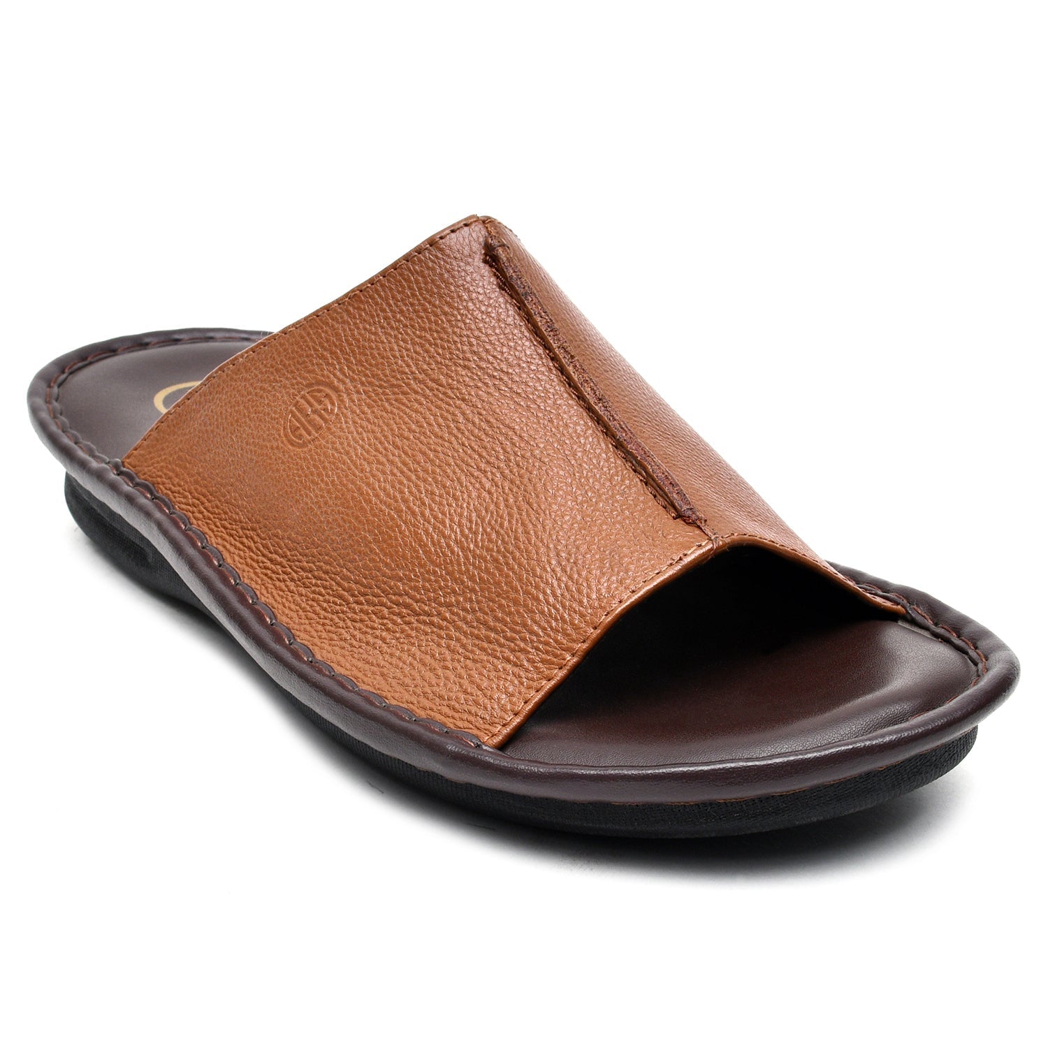 LEATHER SLIPPER - SOFT-002 TAN