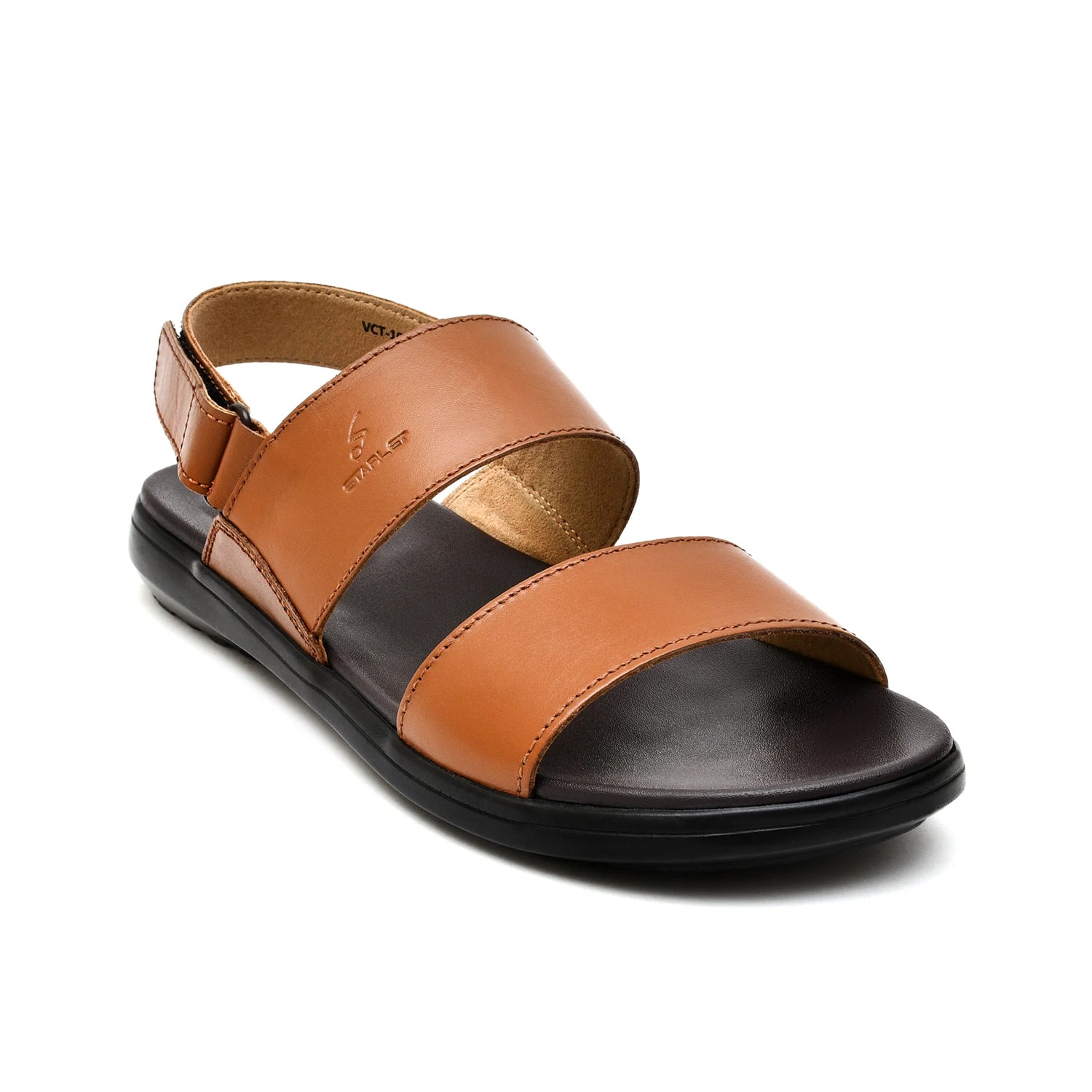 LEATHER SANDAL VCT-101 TAN - Main Image