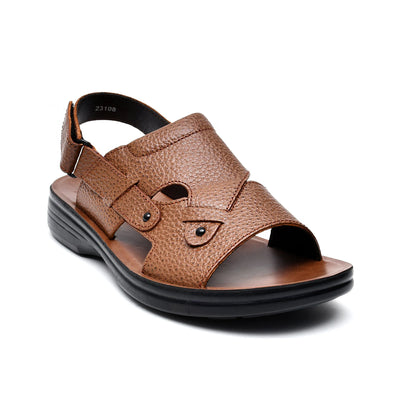 LEATHER SLIPPER - VO-640 TAN
