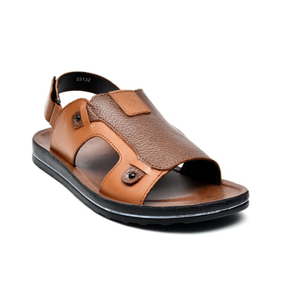 LEATHER SANDAL -WA-1840 TAN