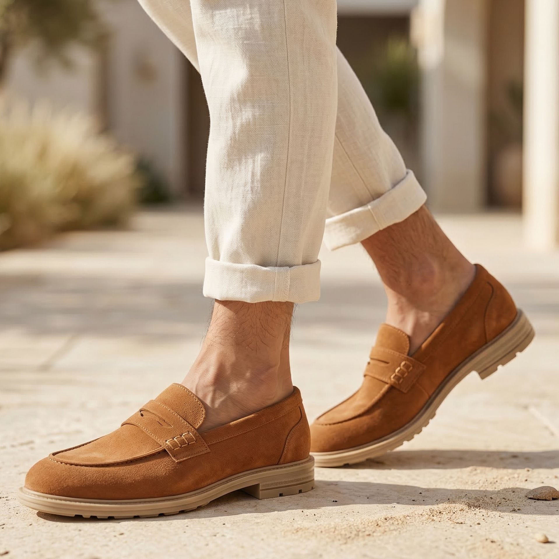 LEATHER SHOES - JOW-001 MUSTARD
