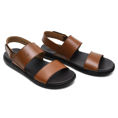 LEATHER SANDAL - VCT-101 TAN